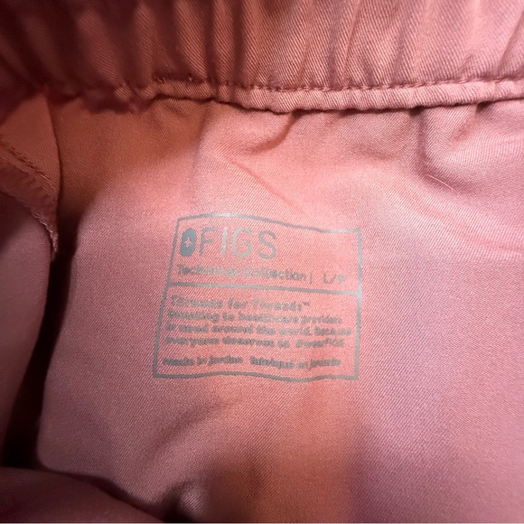 Figs Mauve High Waist Skinny Scrub Pants | LP - Picture 6 of 9